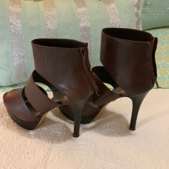 Bebe Brown Stiletto Botties - Picture 3 of 7